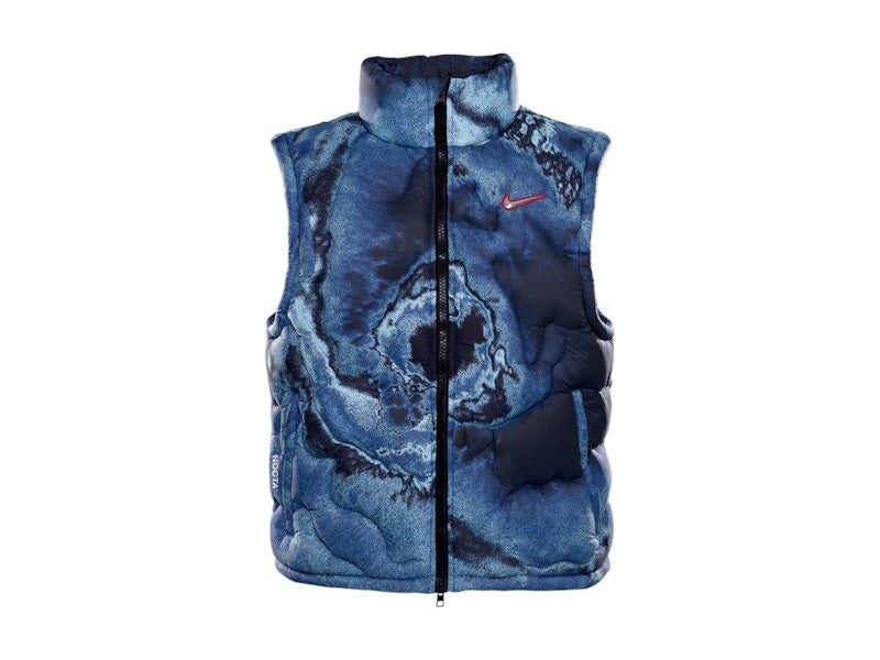 Nike X Nocta Opal Tempest Puffer Vest Blue - nike-x-nocta-opal-tempest-puffer-vest-blue