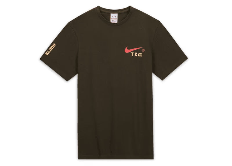 Nike x NOCTA Souvenir Cactus T-Shirt Dark Khaki - vue vue 2