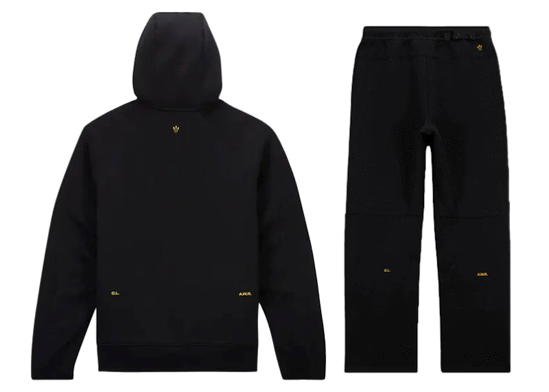 Nike x NOCTA Tech Fleece Hoodie & Joggers Set Black - vue vue 2