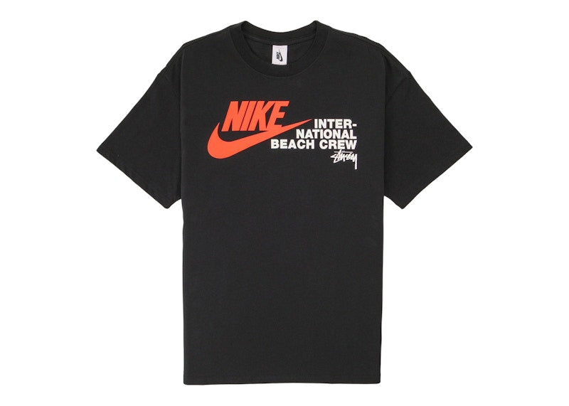 Nike X Stussy Reach The Beach Posse T Shirt Black - nike-x-stussy-reach-the-beach-posse-t-shirt-black
