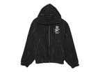 Nike X Stussy Striped Wool Jacket Black - DR4023-010