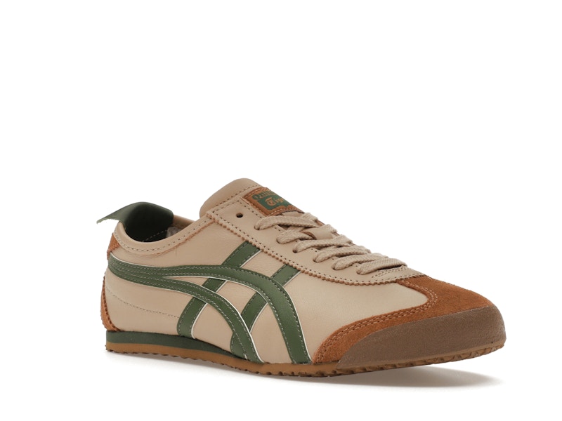 Onitsuka Tiger Mexico 66 Beige Grass Green, vista a 360 gradi 5 di 36