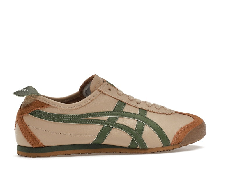 Onitsuka Tiger Mexico 66 Beige Grass Green, vista a 360 gradi 35 di 36