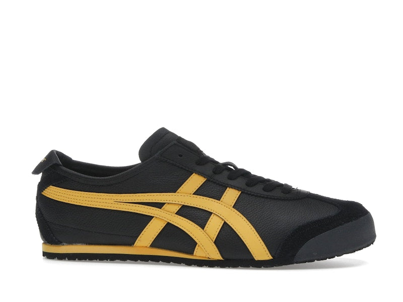 Onitsuka Tiger Mexico 66 Black Yellow, vista a 360 gradi 2 di 36