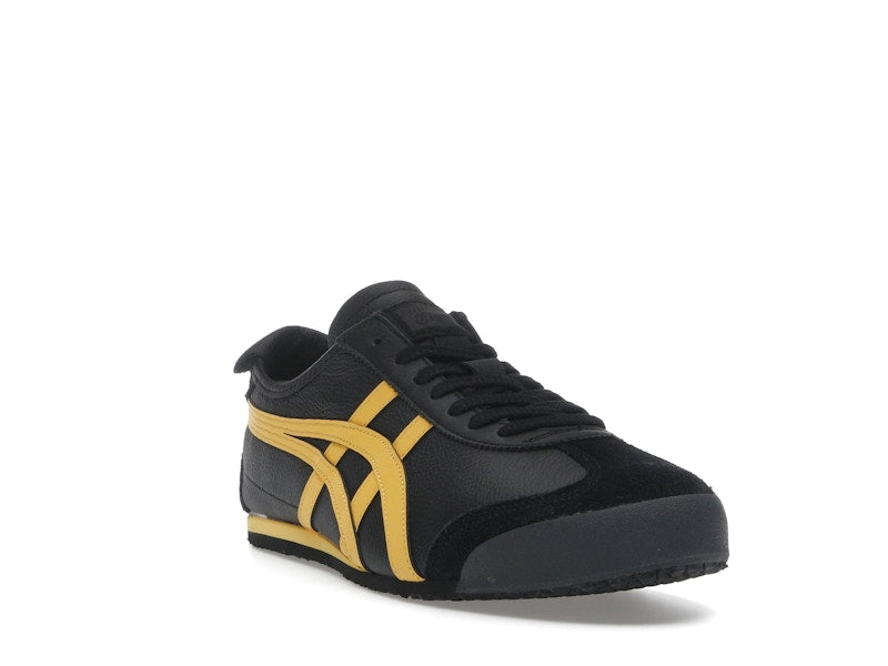 Onitsuka Tiger Mexico 66 Black Yellow, vista a 360 gradi 7 di 36