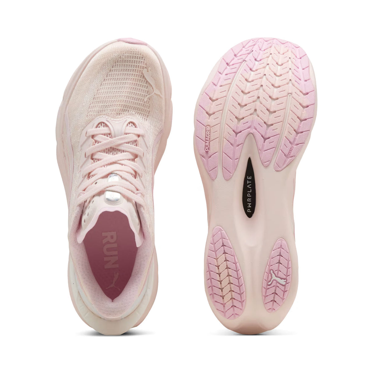 Puma Deviate Nitro 4 Jasmine Flower Pearl Pink (Women's) - vue arriere