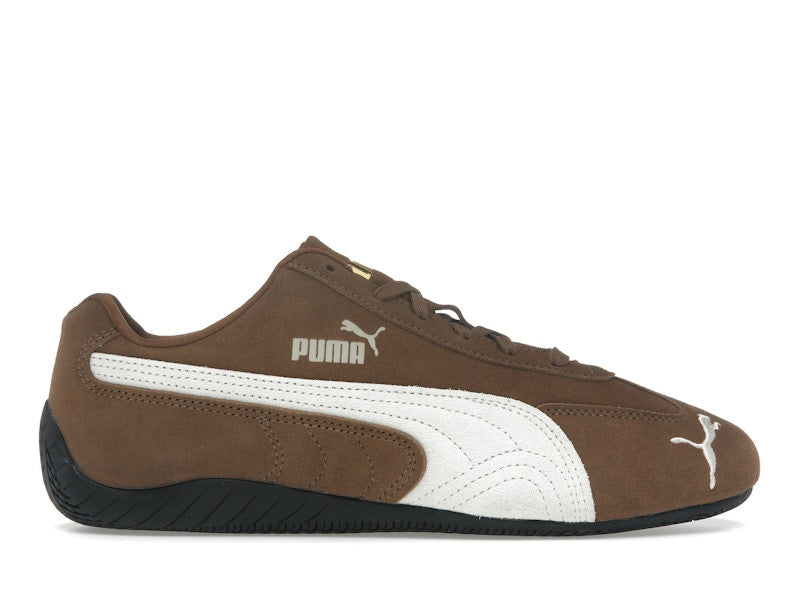 Puma Speedcat OG Haute Coffee Frosted Ivory Gold Tongue Logo, vista a 360 gradi 1 di 36