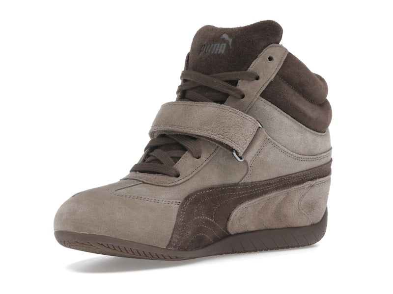 Puma Speedcat Wedge Totally Taupe Chocolate, vista a 360 gradi 15 di 36