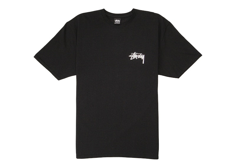 Stussy Plush Tee Black - 1904927-BLAC