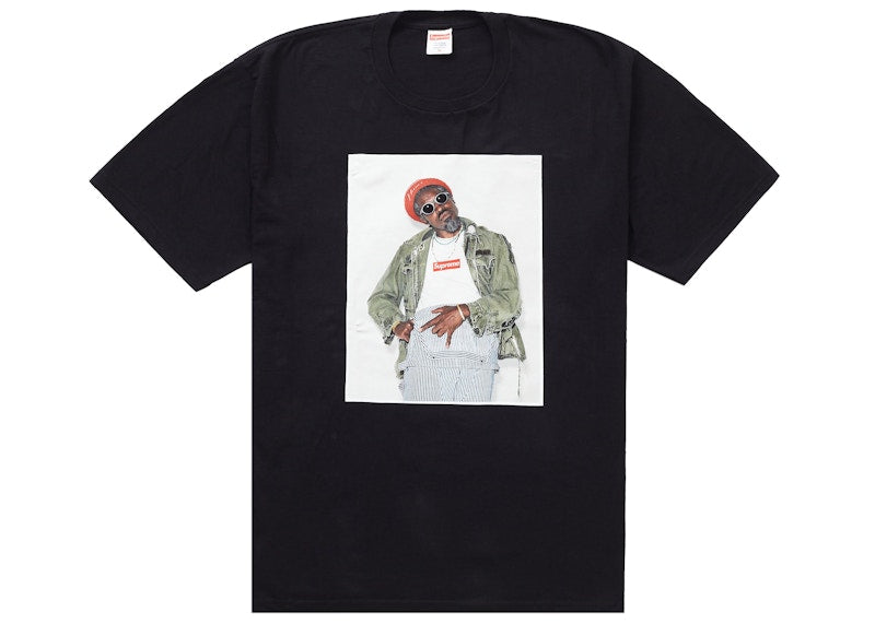 Supreme Andre 3000 Tee Black - supreme-andre-3000-tee-black
