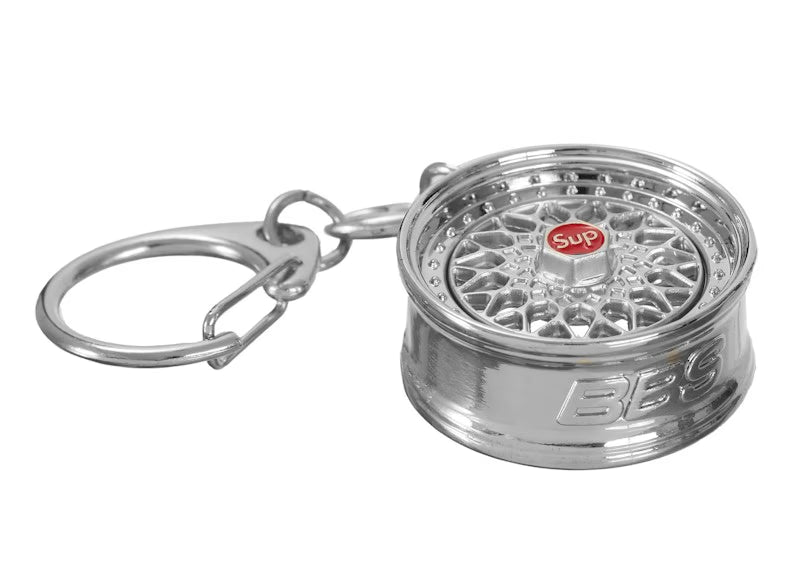 Supreme BBS RS Rim Keychain Silver - vue vue 3