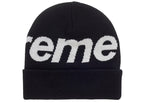 Supreme Big Logo Beanie (FW25) Black - vue 2