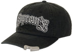 Supreme Bottle Opener 6 Panel Hat Black - supreme-bottle-opener-6-panel-hat-black