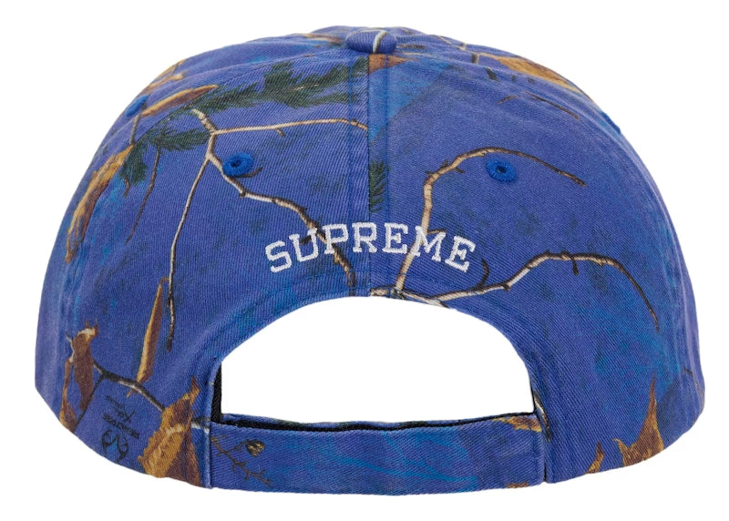 Supreme Bottle Opener 6-Panel Hat Blue Camouflage - vue vue 3