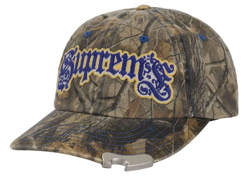 Supreme Bottle Opener 6 Panel Hat Brown Camouflage - supreme-bottle-opener-6-panel-hat-brown-camouflage