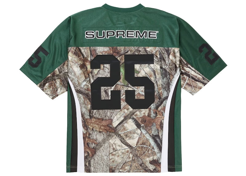 Supreme Breast Cancer Awareness Football Jersey Green - vue 2
