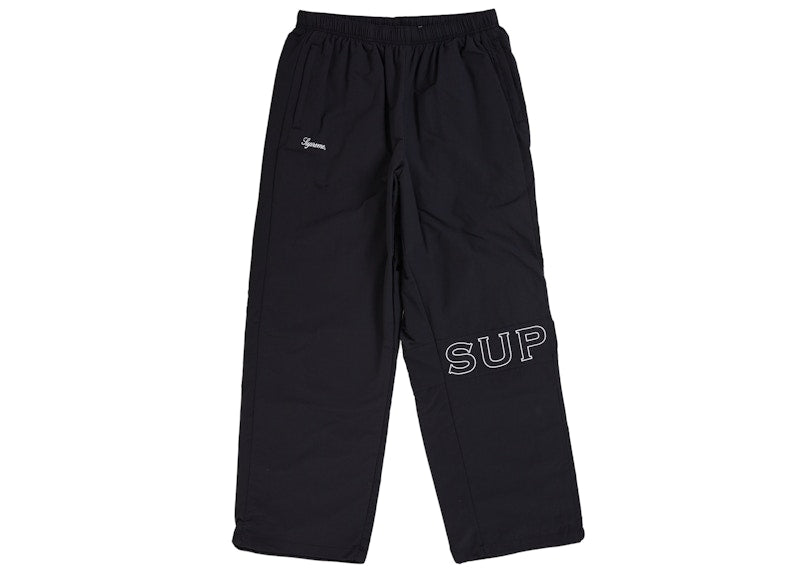 Supreme Cross Track Pant Black - supreme-cross-track-pant-black