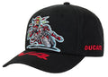 Supreme Ducati 6 Panel Hat Black - supreme-ducati-6-panel-hat-black