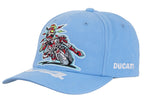 Supreme Ducati 6 Panel Hat Blue - supreme-ducati-6-panel-hat-blue