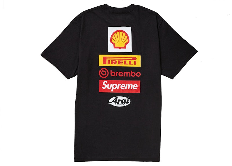 Supreme Ducati Logo Tee Black - supreme-ducati-logo-tee-black