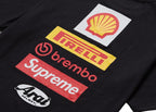 Supreme Ducati Logo Tee Black - vue vue 3