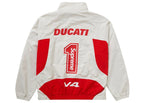 Supreme Ducati Track Jacket Light Grey - vue vue 3