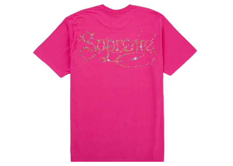 Supreme Gems Tee Fuchsia - supreme-gems-tee-fuchsia