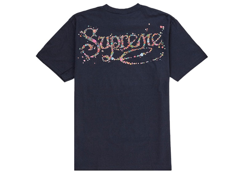 Supreme Gems Tee Navy - supreme-gems-tee-navy