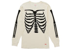Supreme Hanes Bones Thermal Crew FW25 (1 Pack) White - vue 2