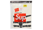Supreme Hanes Bones Thermal Crew FW25 (1 Pack) White - vue 3