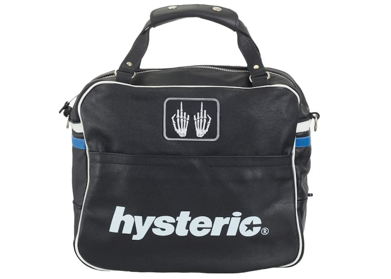 Supreme Hysteric Glamour Vanson Leather Bag Black - vue vue 4