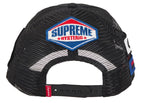 Supreme Hysteric Glamour Vanson Leather Mesh Back 6-Panel Black - vue vue 3