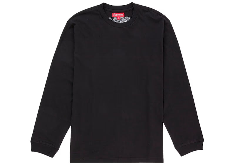 Supreme Intarsia L/S Top Black - vue 2