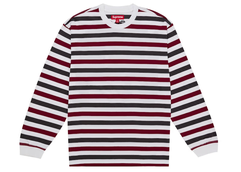 Supreme Intarsia L/S Top Stripe - vue 2