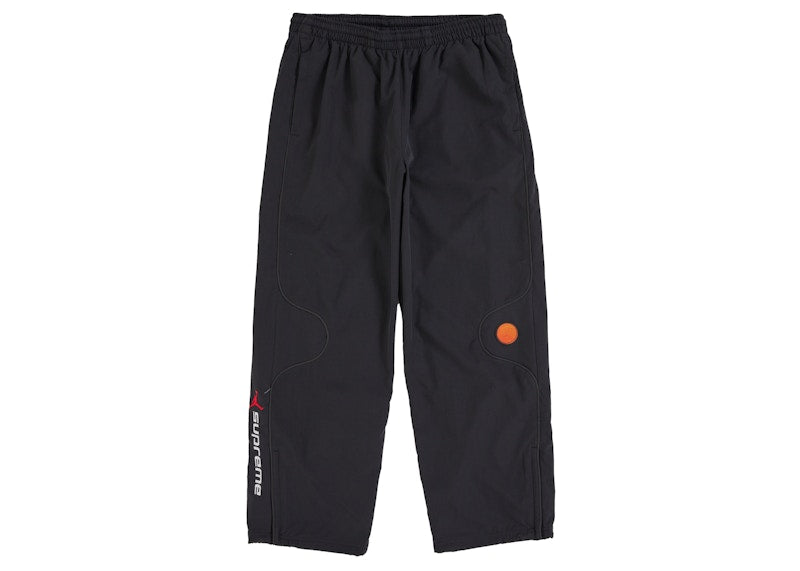Supreme Jordan Track Pant Ss26 Black - supreme-jordan-track-pant-ss26-black