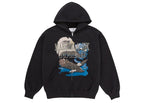 Supreme Mm6 Maison Margiela Eagle Zip Up Hooded Sweatshirt Black - supreme-mm6-maison-margiela-eagle-zip-up-hooded-sweatshirt-black