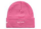 Supreme New Era Box Logo Beanie (FW25) Magenta - vue 2