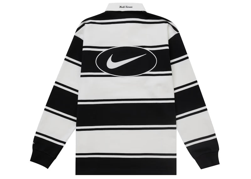Supreme Nike Stripe Rugby Black - vue 2