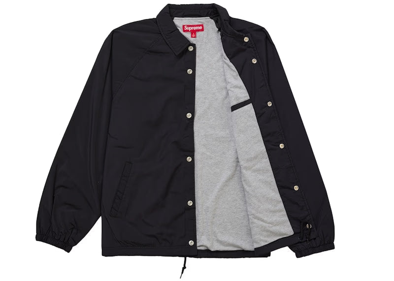 Supreme Old English Arc Coaches Jacket Black - vue 2