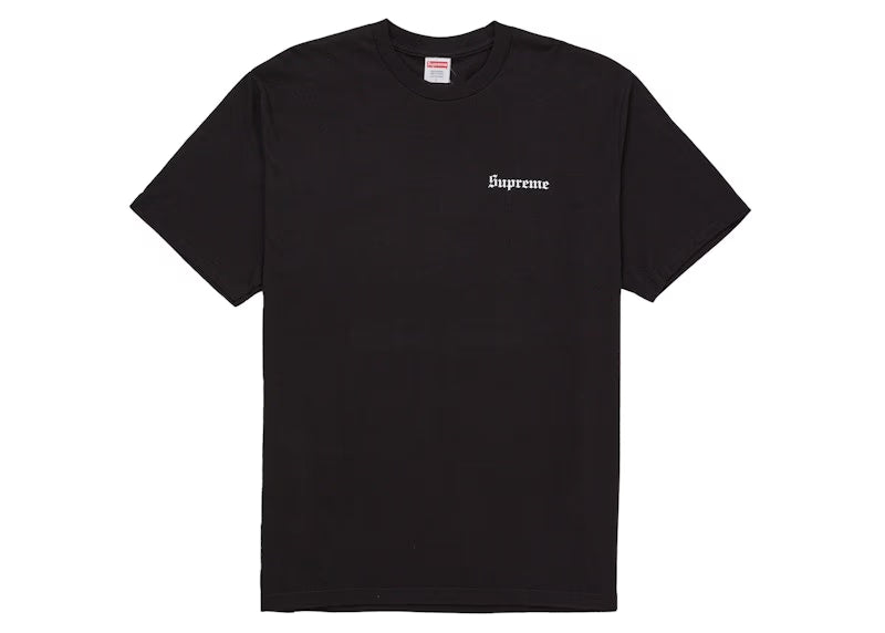 Supreme Paris Is Burning Tee Black - vue 2