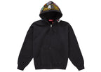 Supreme Patches Zip Up Hooded Sweatshirt Black - supreme-patches-zip-up-hooded-sweatshirt-black