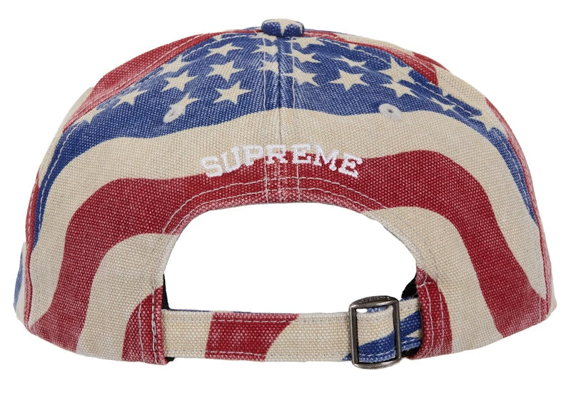 Supreme Pigment Coated S Logo 6-Panel Cap (SS26) Flag - vue 3