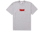Supreme Ralph Steadman Box Logo Tee Heather Grey - supreme-ralph-steadman-box-logo-tee-heather-grey
