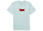 Supreme Ralph Steadman Box Logo Tee Pale Blue - supreme-ralph-steadman-box-logo-tee-pale-blue