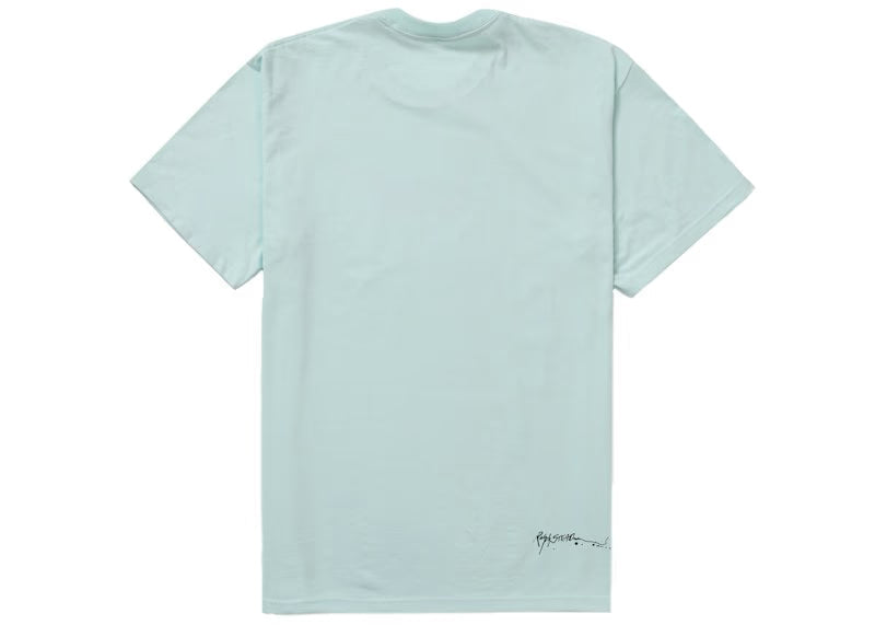 Supreme Ralph Steadman Box Logo Tee Pale Blue - vue vue 2