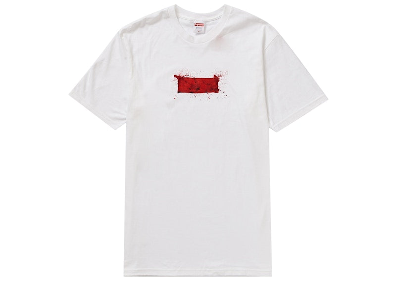 Supreme Ralph Steadman Box Logo Tee White - supreme-ralph-steadman-box-logo-tee-white