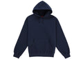 Supreme Satin Applique Hooded Sweatshirt Ss26 Washed Navy - supreme-satin-applique-hooded-sweatshirt-ss26-washed-navy