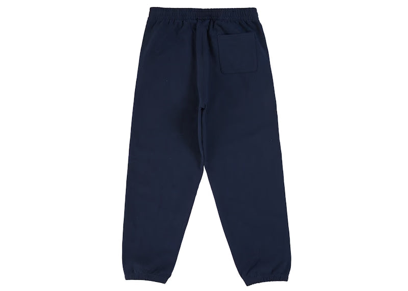 Supreme Satin Applique Sweatpant (SS26) Washed Navy - vue vue 2