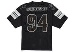 Supreme Sequin Football Jersey Black - vue 2