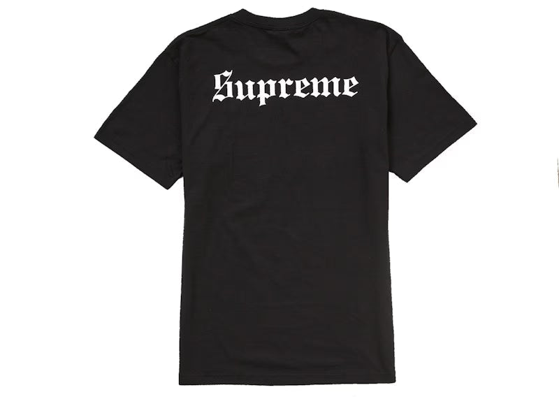 Supreme Snow White Tee Black - vue vue 2